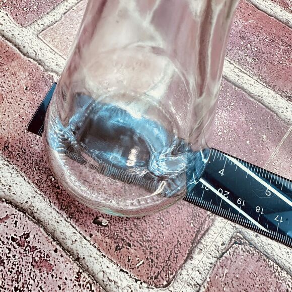 Apothecary Beaker Glass Halloween Prop Bottle Dispenser Cruet Flask 8.5" Unique - Picture 3 of 13